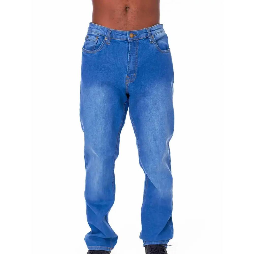 NEW HAWKS BAY men's straight fit relaxed stretch jeans in denim